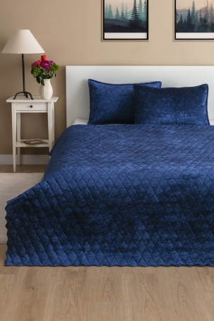 West Home Blue Double Bedspread (8' × 8,5') 